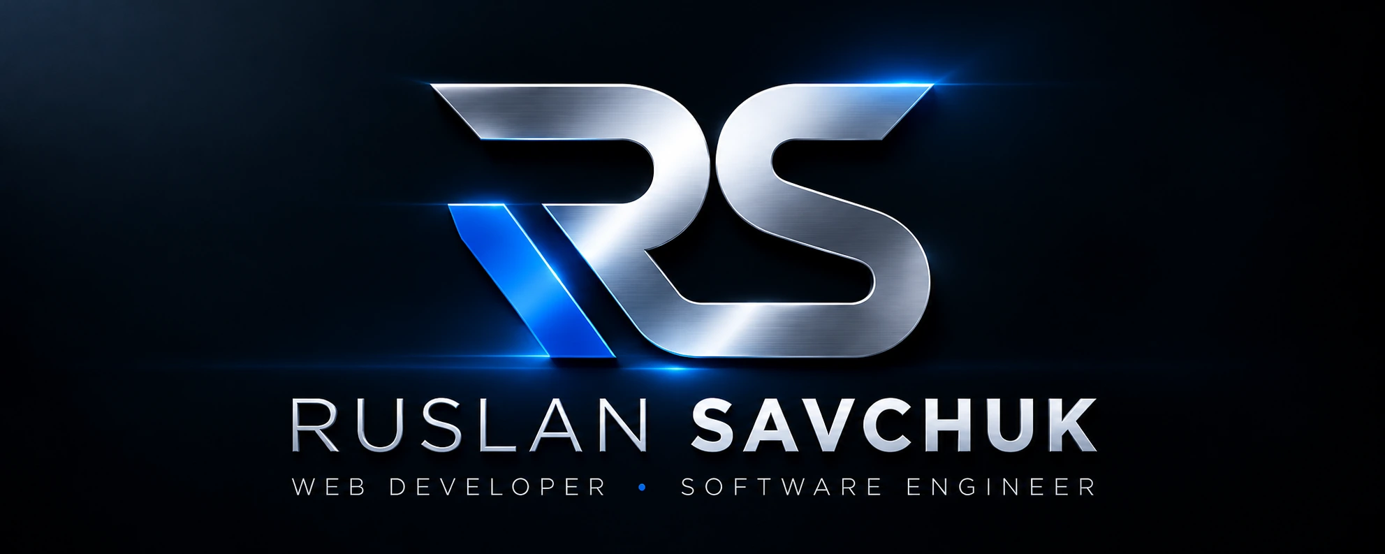 RS — Ruslan Savchuk. Web Developer · Software Engineer.